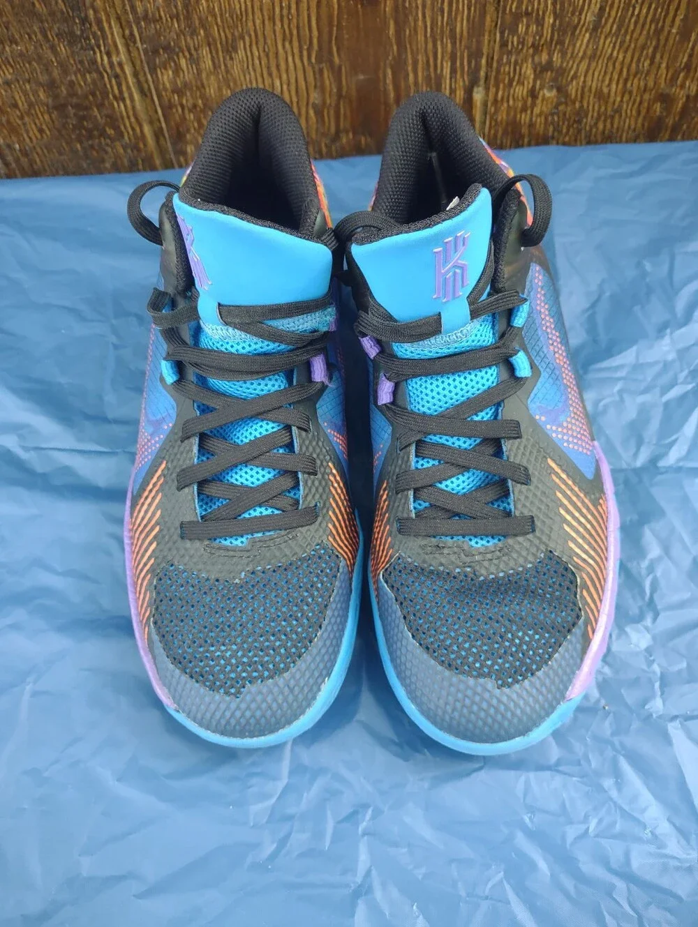Nike Kyrie Flytrap 5 GS 'Photo Blue Tie-Dye' basketball shoes 4.5Y
